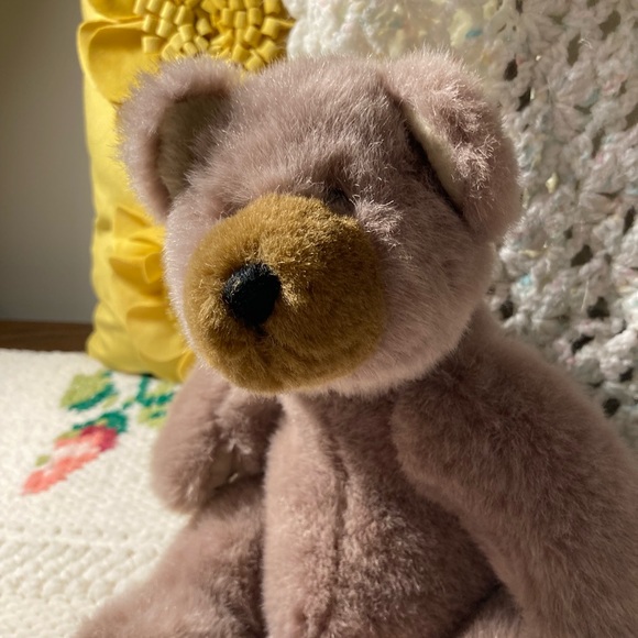 Vintage Jointed Plush Teddy Bear - Eclectic Cottagecore - Picture 4 of 16